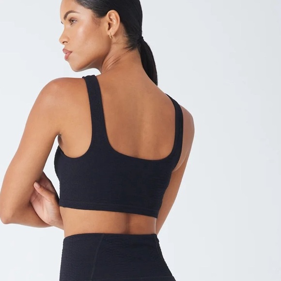 Gigi C Sports Bra Devon Top textured faux snake size XS - Picture 2 of 8